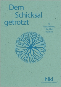 Titelbild des Mutmacherbuches mit einer Wurzelkugel